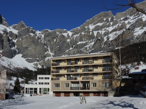 Aussenansicht im Winter - Ferienhaus Alte Post