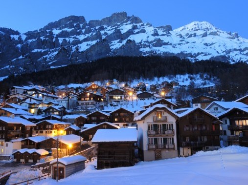 Aussenansicht im Winter - Ferienhaus Alte Post