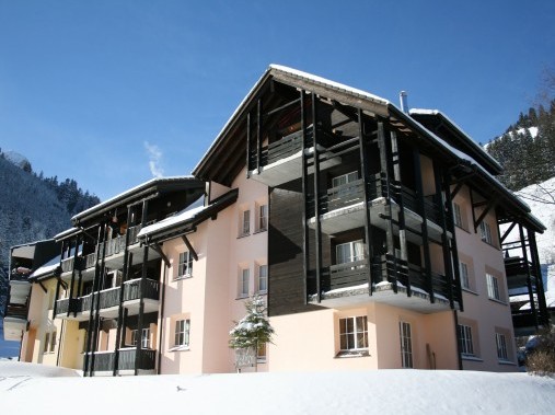 Vue extérieure en hiver - Maison de vacances Andromède