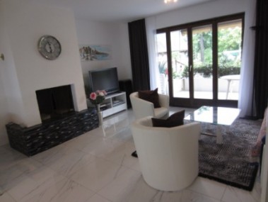 Wohnzimmer - Ferienhaus Angioli