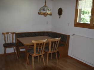 Essbereich - Ferienhaus Bargetzi