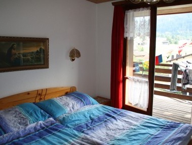 Schlafzimmer - Ferienhaus Bargetzi