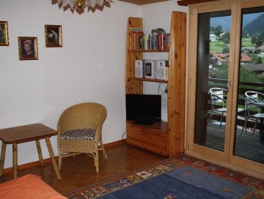 Wohnzimmer - Ferienhaus Bargetzi