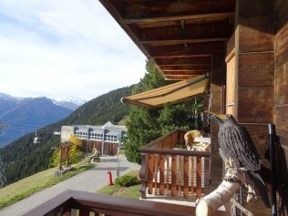 Balcon avec vue sur les montagnes - Maison de vacances Beata