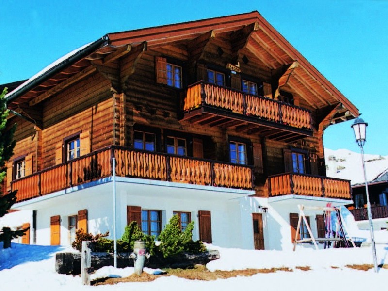 Aussenansicht im Winter - Ferienhaus Beata