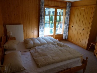 Schlafzimmer - Ferienhaus Bel Alp