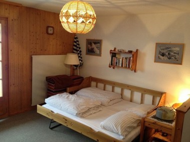 Schlafzimmer - Ferienhaus Bel Alp