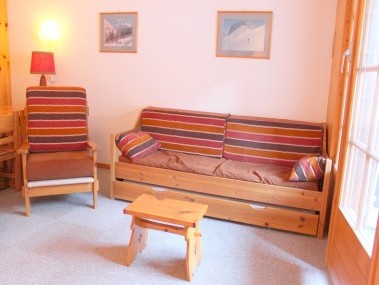 Wohnzimmer - Ferienhaus Bel Alp