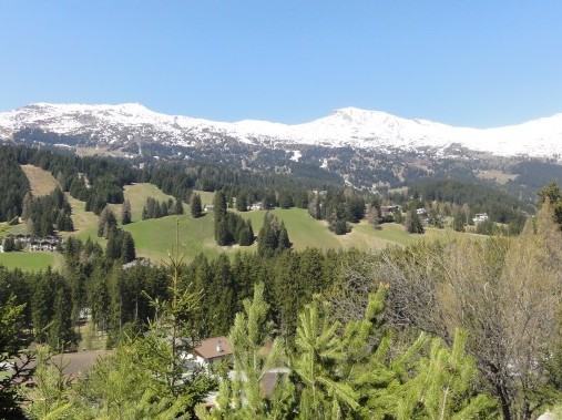 Balcone con vista sulle montagne - Casa di vacanza Bellavista