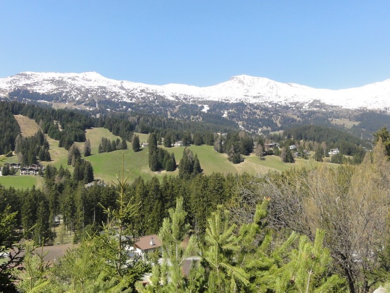 Balkon mit Blick auf die Berge - Ferienhaus Bellavista