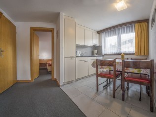 Küche mit Essbereich - Ferienhaus Bergrose