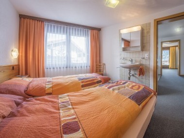 Schlafzimmer - Ferienhaus Bergrose