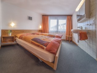 Schlafzimmer - Ferienhaus Bergrose