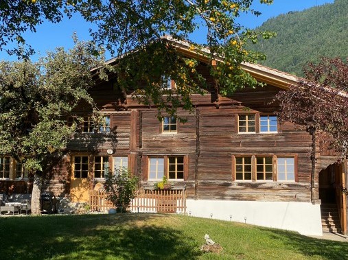Vue extérieure en été - Maison de vacances Brünig