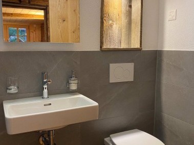 Salle de bains - Maison de vacances Brünig