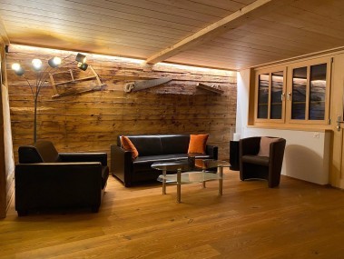 Salon - Maison de vacances Brünig