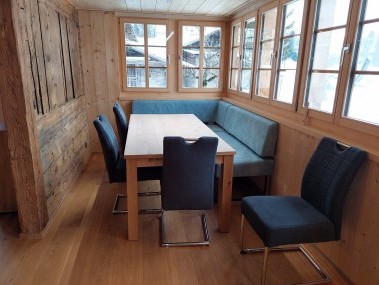 Coin repas - Maison de vacances Brünig