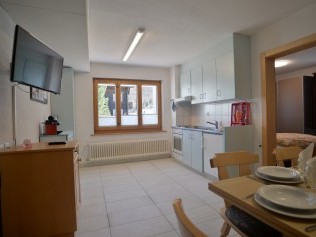 Küche mit Essbereich - Ferienhaus Brunner-Lauber