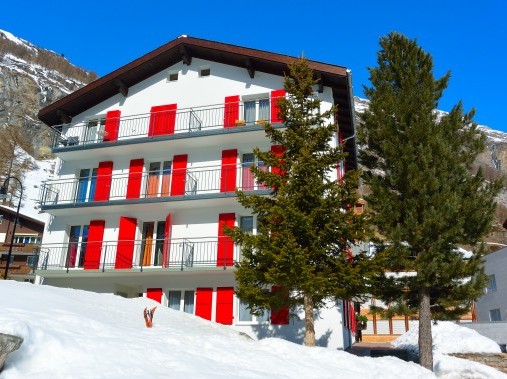 Aussenansicht im Winter - Ferienhaus Brunner-Lauber