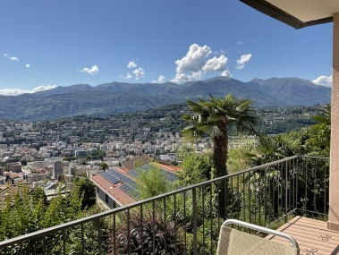 Balkon - Ferienhaus Carcano