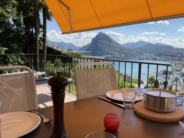 Balkon - Ferienhaus Carcano