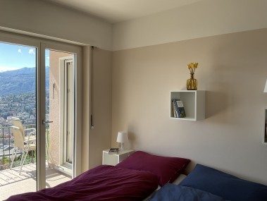 Schlafzimmer - Ferienhaus Carcano