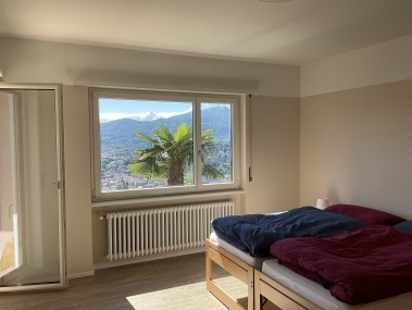 Schlafzimmer - Ferienhaus Carcano