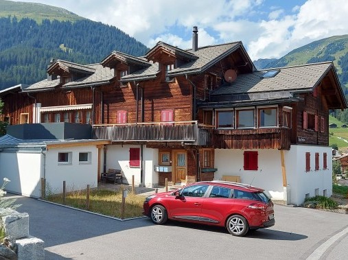 Vue extérieure en été - Casa Crestas