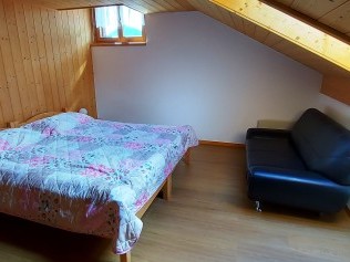 Schlafzimmer - Ferienhaus Casa Crestas