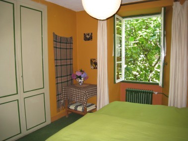 Chambre à coucher - Maison de vacances Casa Hüsler