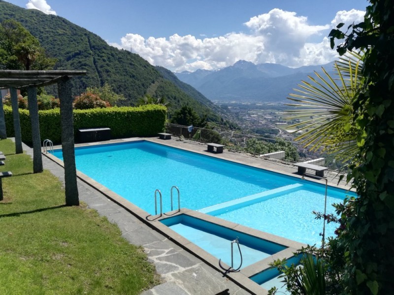 Ferienwohnung mit Pool - Casa Meister Contra