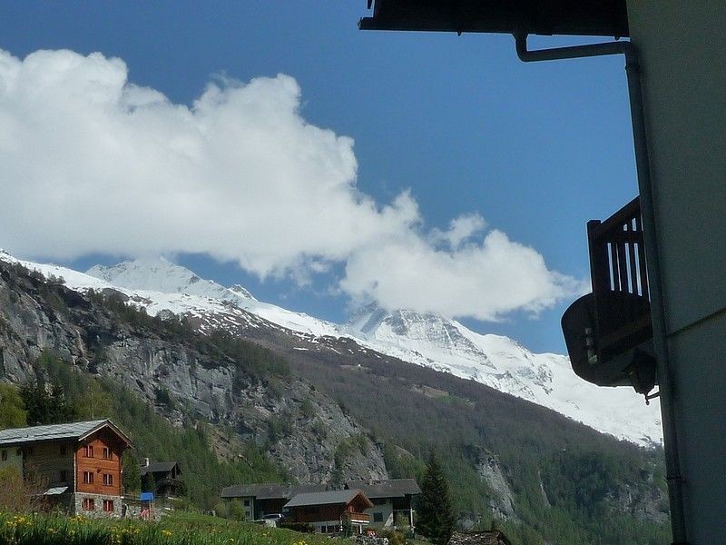 Aussicht auf die Berge - Ferienhaus Chapon Joly