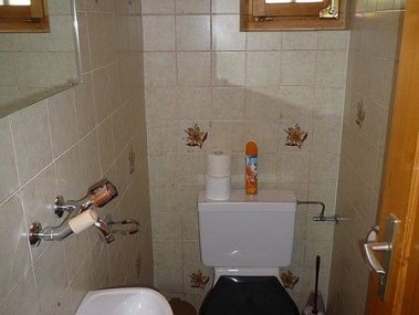 Badezimmer - Ferienhaus Chapon Joly