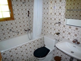 Badezimmer - Ferienhaus Chapon Joly