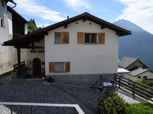 Vista esterna in estate - Casa di vacanza Chasa Moffa