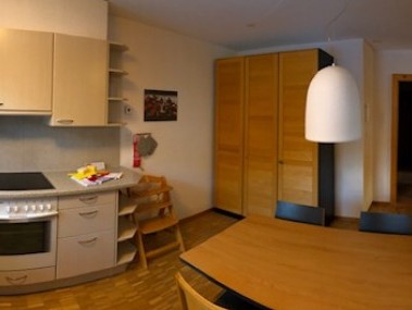 Küche mit Essbereich - Ferienhaus Chavallera