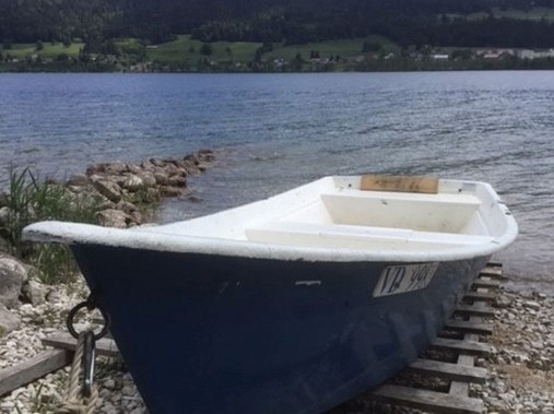 Vista esterna in estate sul lago - Casa di vacanza Clapotis