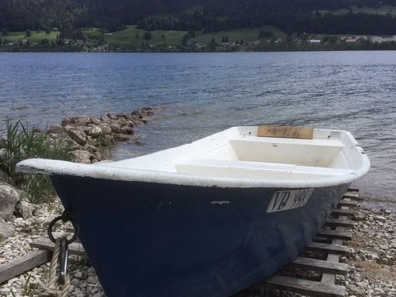 Aussenansicht im Sommer am See - Ferienhaus Clapotis