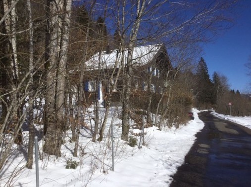 Vista esterna in inverno - Casa di vacanza Clapotis