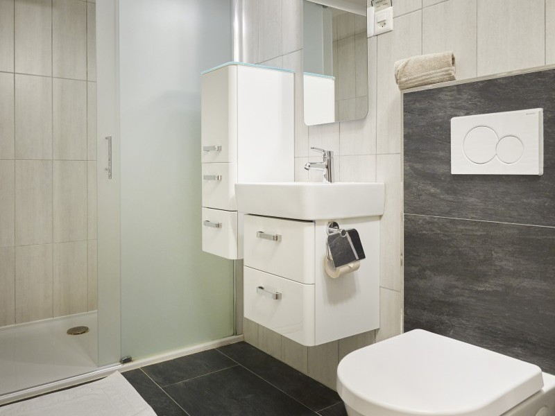 Badezimmer - Ferienhaus Diablotin