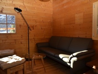 Wohnzimmer - Ferienhaus Diablotin