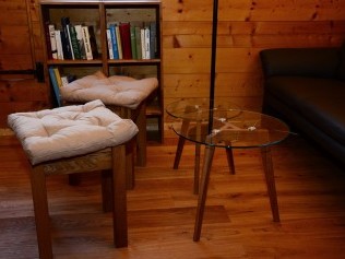 Wohnzimmer - Ferienhaus Diablotin