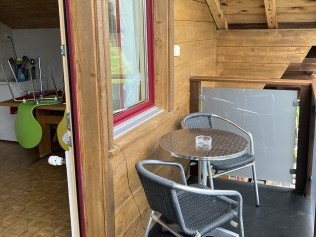 Balkon - Ferienhaus Dorfblick