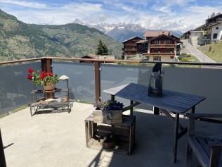 Balkon - Ferienhaus Dorfblick