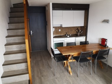 Küche mit Essbereich - Ferienhaus Eglantine