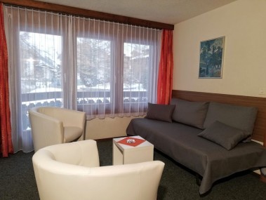 Wohnzimmer - Ferienhaus Floralpina