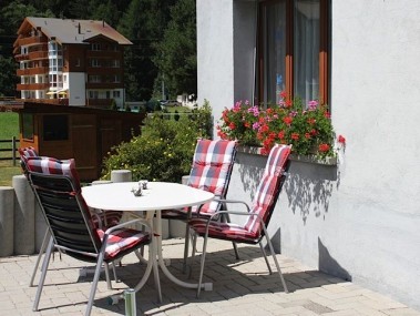 Terrasse - Ferienhaus Fortuna