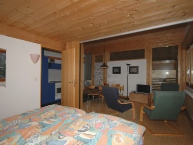 Wohn- und Schlafzimmer - Ferienhaus FSG Grindelwald