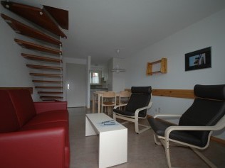 Wohnzimmer - Ferienhaus FSG Samedan