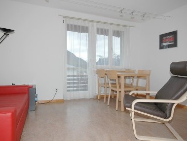 Salon avec coin repas - Maison de vacances FSG Samedan